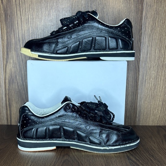 🔥🔥🔥Dynorooz Men's Right-Hand Bowling Shoes in Black Size: 8.5🔥🔥🔥 - Picture 3 of 10